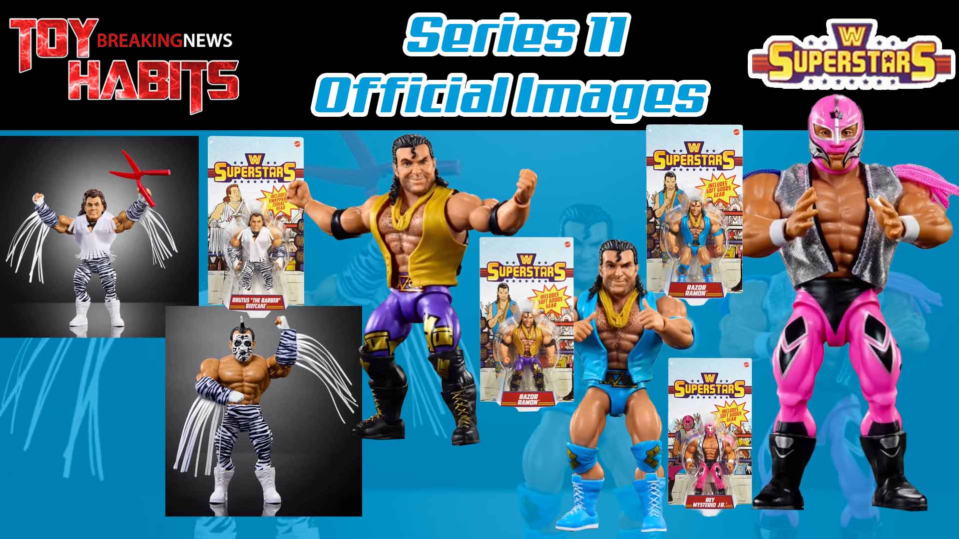 Get all the details on wwe superstars series 11! Learn about each figure in this exciting collection!