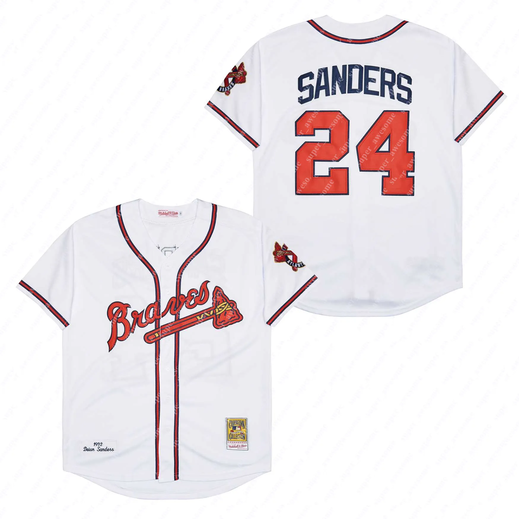 Which Deion Sanders baseball jersey is a must-have? Find the best collectible versions for true fans!