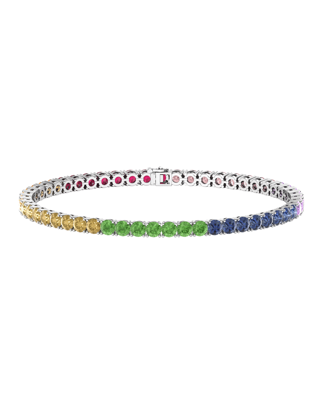 Why is a rainbow sapphire tennis bracelet so popular? (Discover its unique charm and vibrant appeal)