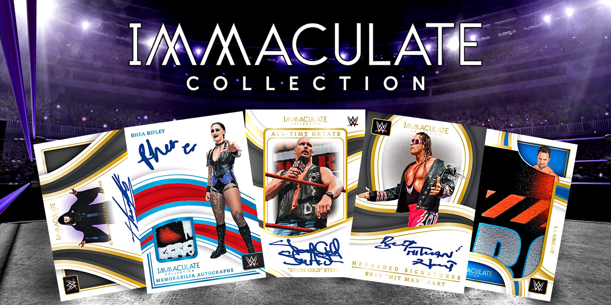 Where can I get the latest wwe immaculate checklist? Download the full list of cards right here!