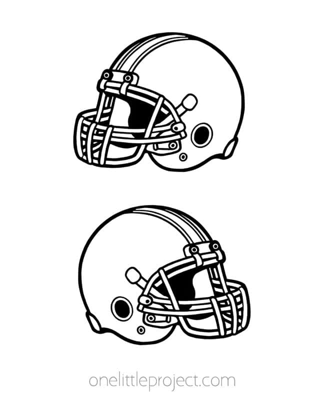 NFL Helmet Coloring Pages Why Are They Great for Kids (They Boost Creativity and Are Super Entertaining)