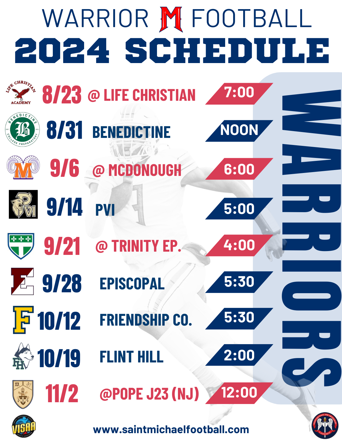 How to Get St Michael Football Schedule Updates Fast Tips