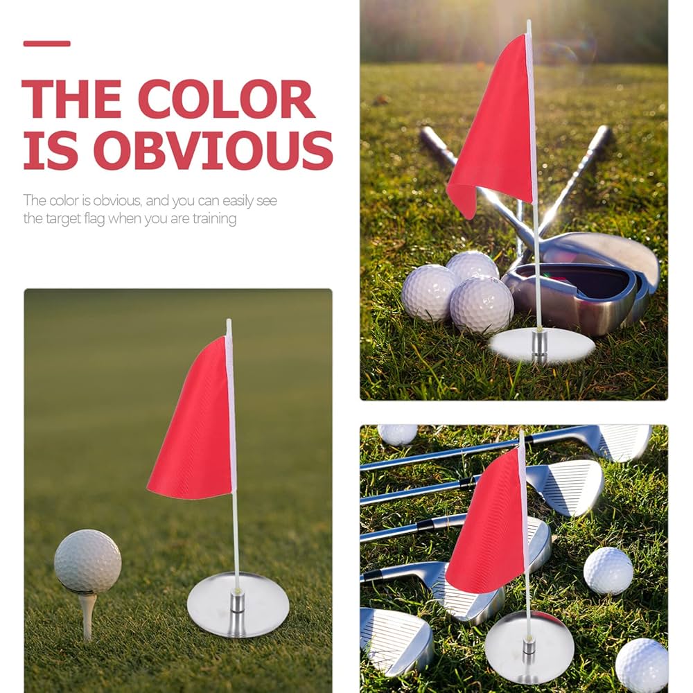 Golf flag pole and cup set reviews (Find the top rated options for your home putting green).