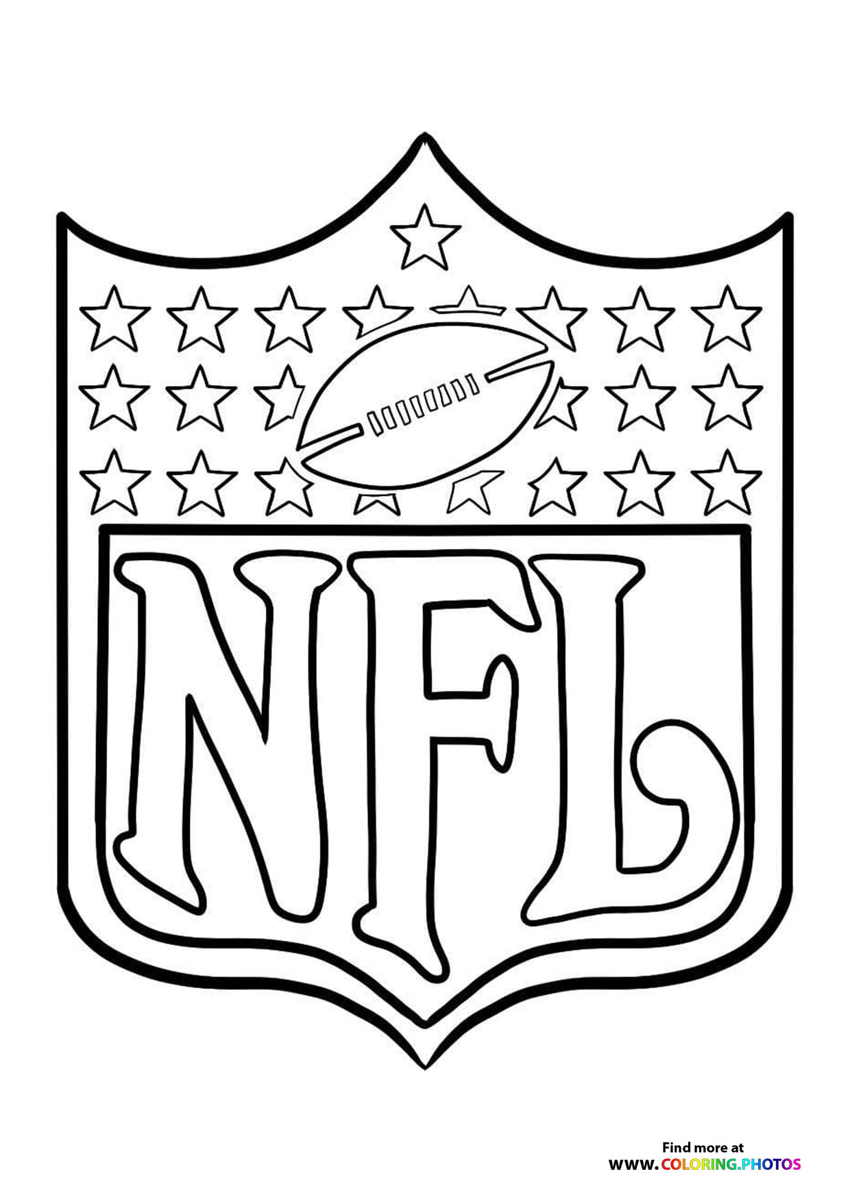 Free NFL Logo Coloring Sheets: Show Your Team Spirit