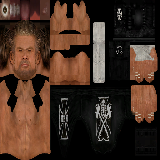 Triple H WWE 13 texture: How?