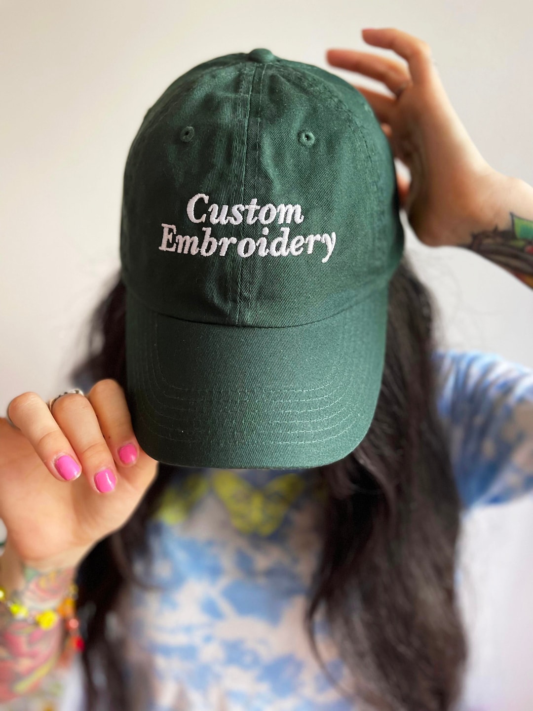 Cool Custom Monogrammed Baseball Hats Make Yours in 4 Simple Steps